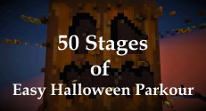 50 Stages of Easy Halloween Map 1.12.2, 1.12 for Minecraft