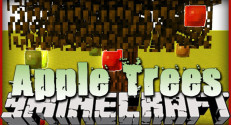 Apple Trees Mod 1.11.2, 1.10.2 (A Plant that can be Harvested to get Apples)