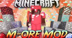 M-Ore Mod 1.10.2, 1.7.10 (Epic Fights with Uranium Creepers)