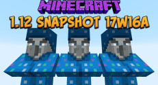 Minecraft 1.12 Snapshot 17w16a (Illusioner Illager Mob)