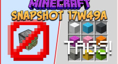 Minecraft 1.13 Snapshot 17w49a (Broken Sticky Piston Mechanics)