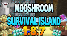 Mooshroom Survival Island and Dungeons Seed