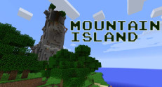 Mountain Island Map 1.12.2, 1.12 for Minecraft