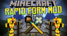 RapidForm Mod 1.11.2, 1.10.2 (Building and Creation Wands)