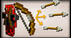 Scattor Shot Bows Command Block 1.12.2 (Shoot Multiple Arrows from 1 Bow)