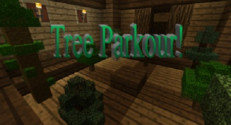 Tree Parkour Map 1.10.2