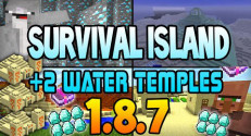 Water Temples and Survival Island Seed